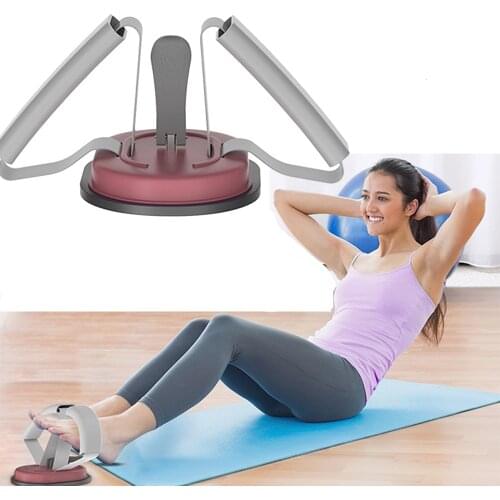 Fitness Sit Up Assist Abdominal Muscle Training Portable Suction Adjustable Workout Equipment Home Gym Exercise Bands XA162A