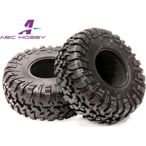2.2 Crawler tires 4pcs AXIAL 1/10 RC rock ALL TERRAIN X4TYPE OFF-ROAD 2.2 SIZE TIRE SET (2) FOR SCALE CRAWLER (O.D.=132MM)