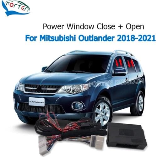 Forten Kingdom Car Auto Intelligent Power Windows Closer&Open Kit Module For Mitsubishi Outlander 2018-2019 With 4 Auto Switch