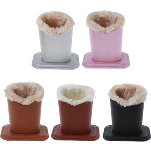 PU Leather Eyeglass Holders Sunglass Stands with Soft Plush Lining Eyeglass Holder Stands Safe Plush Lined Glasses Case