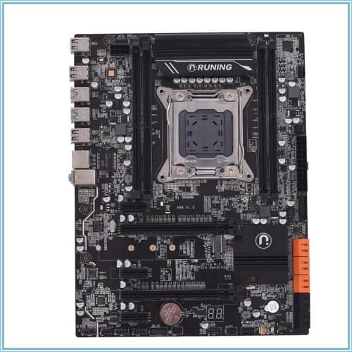 X99 V1.2 mainboard DDR4 ATX LGA2011 cpmputer DIMM Slots SATA 3.0 and USB 3.0 desktop motherboard