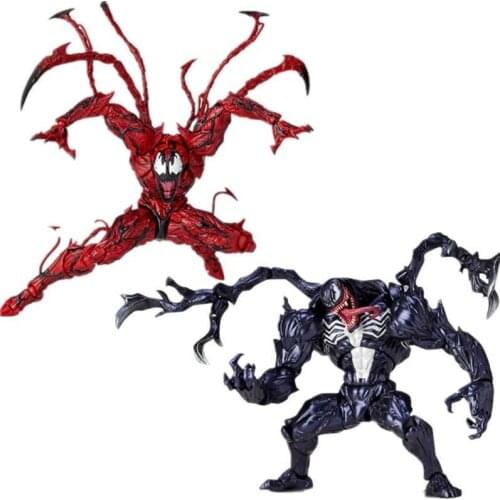 Avengers Marvel Yamaguchi AMAZING Extraordinary Spider-Man Red Venom Massacre Figure Movable Model The best gift for children