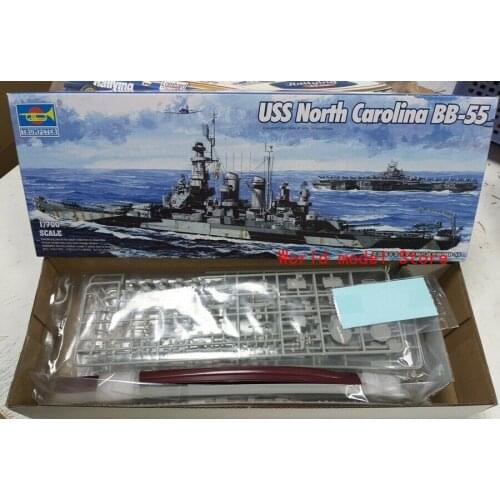 USS North Carolina BB-55 TRUMPETER 1/700 plastic model kit 05734