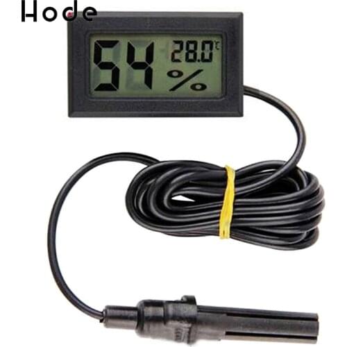 New Mini Digital LCD Thermometer Hygrometer Humidity Temperature Meter Indoor гигрометр Датчики температуры