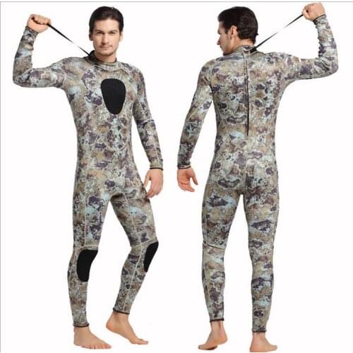 SBART New Spearfishing Neoprene Wetsuit 3mm long sleeve Swimwear Driving Equipment Scuba Diving Wetsuit Man Wet Suit