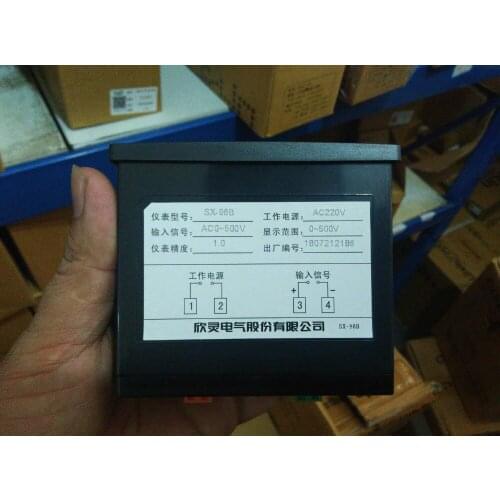 Brand new original authentic C-Lin SX-96B digital display AC voltmeter AC220V input AC500V