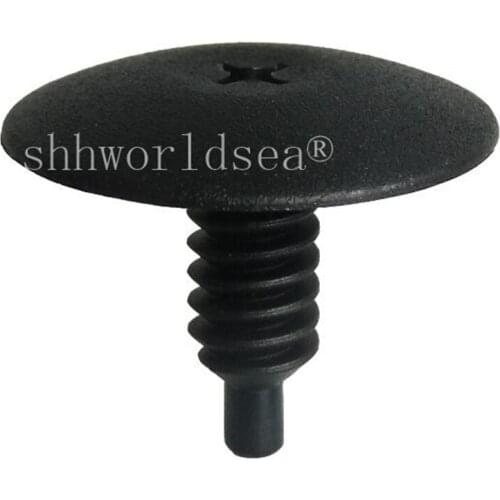 Shhworldsea 100PCS Auto Fastener Plastic Rivet Fastened For Car Automotive Plastic Clips Snap Fastener Retainer Clip