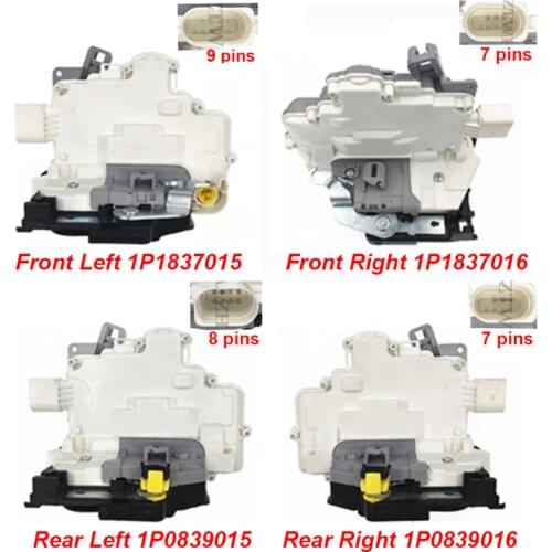Rear Front Left Right Door Lock Actuator For Seat Leon II mk2 2005-2012 1P1837015 1P1837016