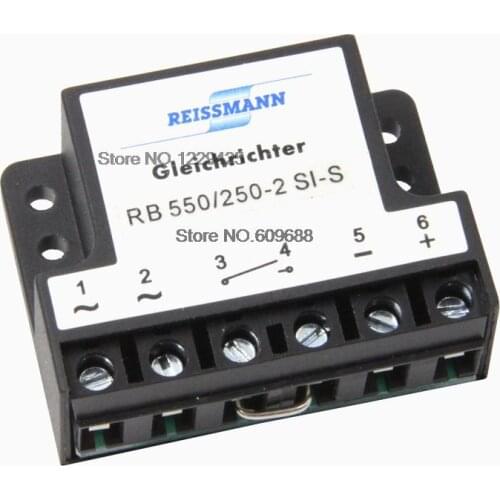 REISSMANN MOTOREN RB 550/250-2 SI-S Half-Wave Rectifier ME 380/335-2 SI-S RB 380/335-2 SI-S Full Wave