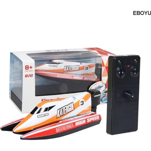 ShenQiWei 3313M 2.4Ghz Mini RC Boat Radio Control F1 Racing Boat Rechargeable Ship RTR Gift Box