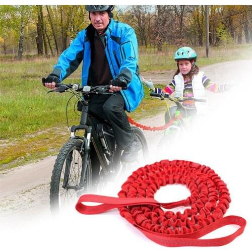 Heavy-duty Elastic Polyester Pulling Child Bike Safety Lead Rope for Outdoor
