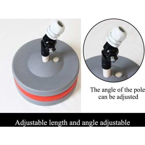 Adult Children Badminton Trainer Portable Telescopic Elastic Adjustable Self-Study Rebound Power Base Practice Training Device