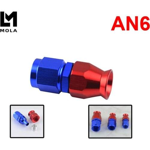 High Quality AN6 AN-6 Straight REUSABLE SWIVEL HOSE END FITTING AN6 SL6000-06-311