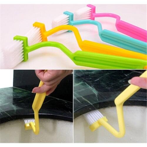 2019 New Hot Sale High quality S-Shaped Toliet Brush Cleaning Side Curved Clean Households Closestool Hand Tool
