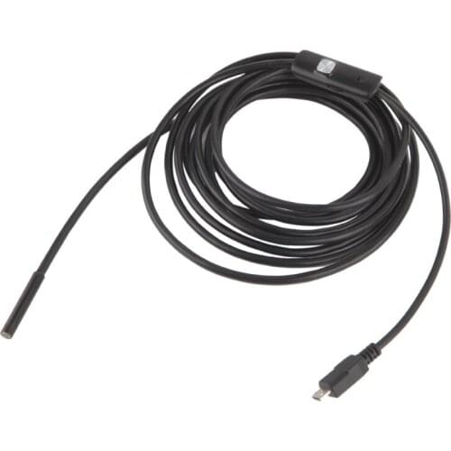 5.5mm High-definition Waterproof Android Mobile Phone Computer Usb Endoscope Video Industrial Pipeline Car Endoscope 1 Meter