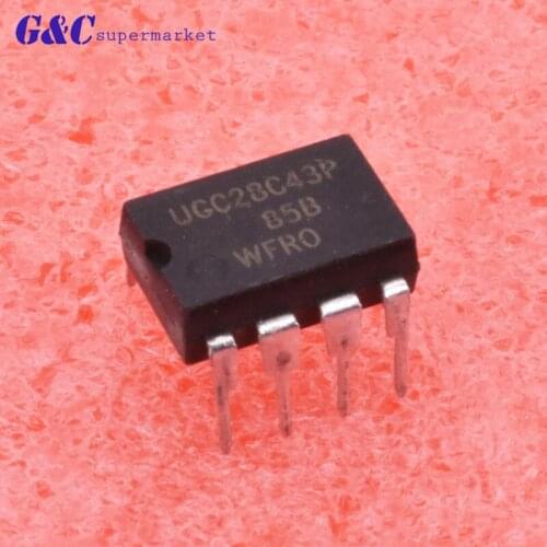 5pcs UCC28C43P 28C43P DIP-8 BiCMOS Low-Power Current-Mode PWM 8-PDIP 0 to 70 DIP-8 diy electronics
