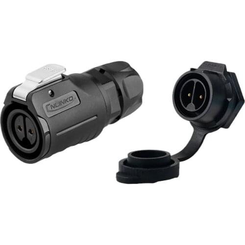 LP16 M16 Waterproof Aviation Connector 2 3 4 5 7 8 9 Pin Solder Gold-plated Core Panel Industrial Adapter Female Plug Male Jack