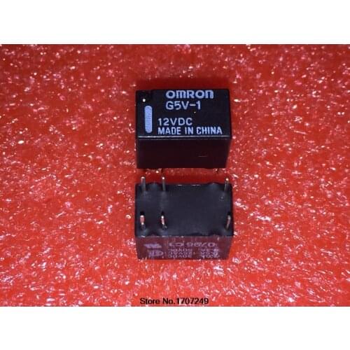 Free Shipping 100PCS/LOT New original OMRON signal relay G5V-1-12VDC G5V-1-12V G5V-1 G5V 1 12VDC 12V relay