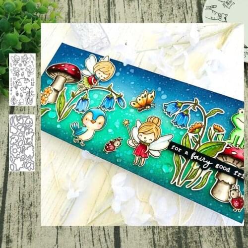 Flower Metal Cutting Dies and stamps Talk box Stencils for DIY Scrapbook Photo Album Paper Card Decorative Craft