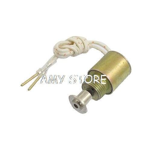 DC 6V 0.37A 1mm 10gf Pull Electric Solenoid Electromagnet Coil