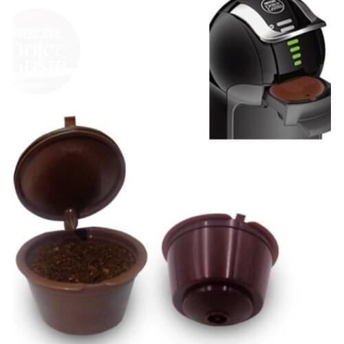 By dhl or ems 500pcs Hot sale Refillable K-carafe K Cup Coffee Dolce Gusto Capsule Barware Filter Cup SN1219