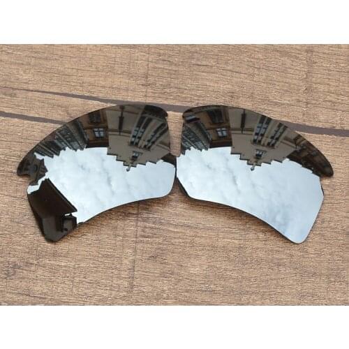 Vonxyz Chrome Mirror Polycarbonate Replacement Lenses for-Oakley Flak 2.0 XL Frame