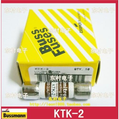 US imports Cooper BUSSMANN fuse Limitron fuse KTK-2 2A 600V