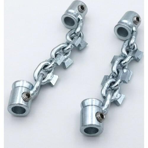 LEADFEN with carbide-tip drain cleaning cutter DN32-40mm pipe cleaning knocker 8mm flexible shaft cable sink tube unclog