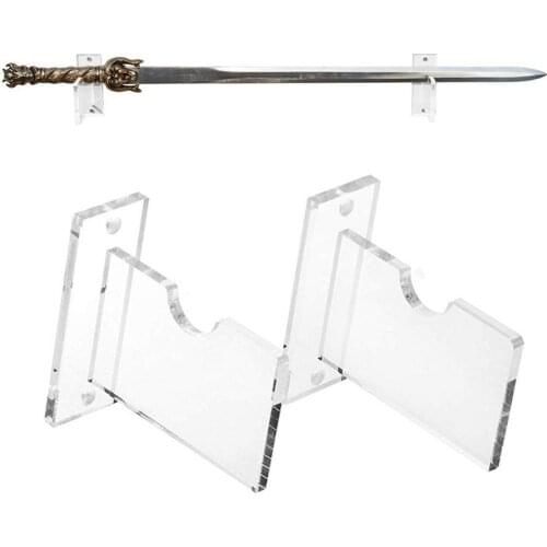 Wall Mount Samurai Sword Holder Japanese Ninja Prop Knife Holder Hanger Bracket Rack Home Decoration Crafts Army Knife Display