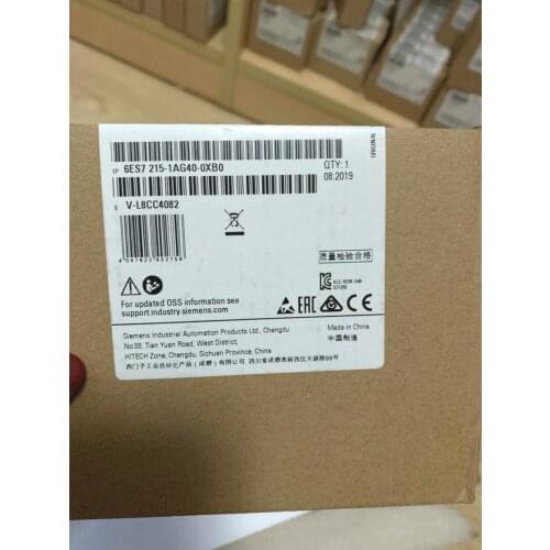 New Original 6ES7215-1AG40-0XB0 6ES7 215-1AG40-0XB0 S7-1200 CPU 1215C PLC MODULE