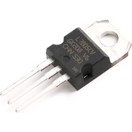 10pcs L7805CV LM7805 L7805 7805 Voltage Regulator IC 5V 1.5A TO-220 make in china