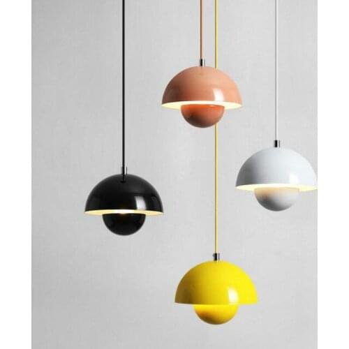 Modern Pendant Light Nordic Accesories Art Lighting for Shop Bar Coffee Bedroom Lights Decoration Study Bud Loft Hanging Lamps