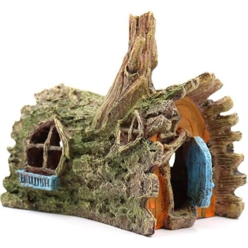 Aquarium Ship Decorations Fish Tank Ornaments - Resin Material Sunken Ship Decor