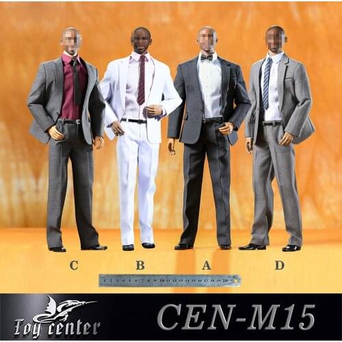 In Stock CEN-M15 1/6 Scale handsome male Suit 4 Colors Soldier Commemorative Edition For 12 inch Dolls TBL M36