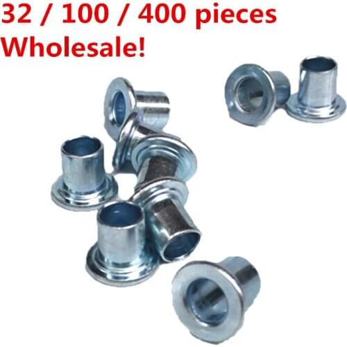 32 100 400 6mm converter 8mm skating bushing for kids roller skates shoes sleeve size plug 6mm steel iron bush wholesale