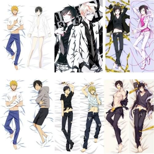 Anime Cartoon DuRaRaRa Sexy Body Hugging Pillow Cover Case Pillowcase High Quality Cases