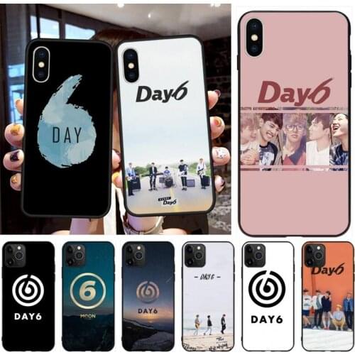 Day6 kpop logo Phone Case for iphone 12 pro max 11 pro XS MAX 8 7 6 6S Plus X 5S SE 2020 XR case