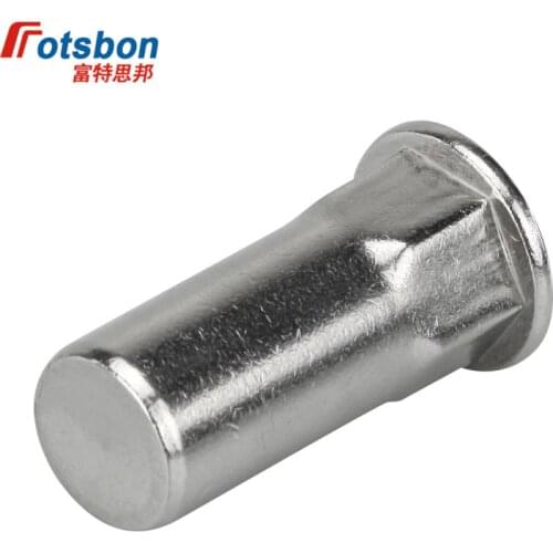 M4/M5/M6/M8/M10/M12 Flat Round Head Half Hex Blind Rivet Nut Insert Riveting Nuts inserti Rivnut Insertos Inserts Ecrou Inserto