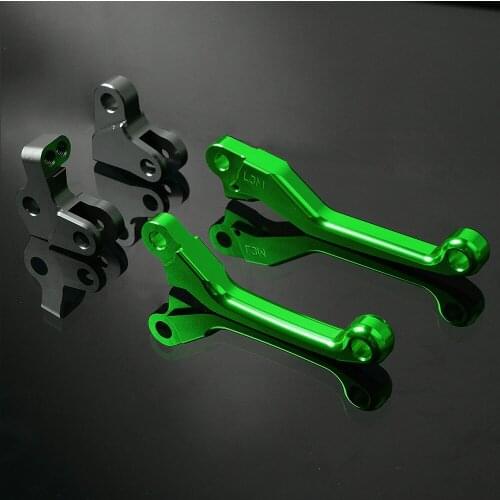 Dirt Bike Pivot Brake Clutch Levers hand grip Handbrake For KAWASAKI KX450F 2013 2014 2015 2016 2017 2018