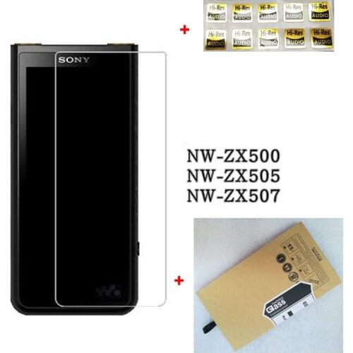 Ultra Protective Tempered Glass Screen Protector Film For Sony Walkman NW-ZX500 ZX505 ZX507 9H