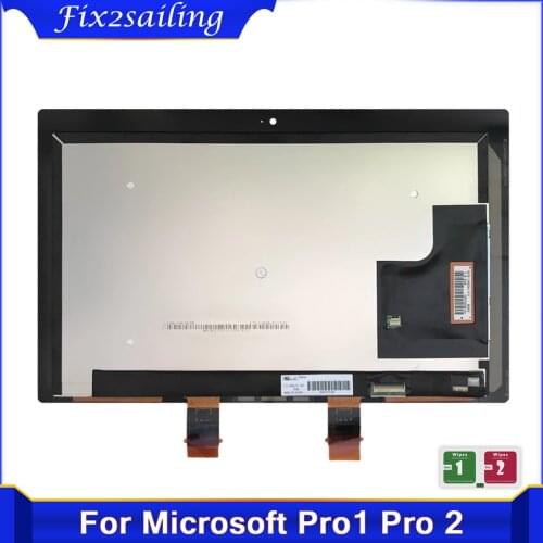 10.6" LCD Display For Microsoft Surface Pro1 Pro2 Touch Screen Digitizer Assembly Replace For Surface Pro 1 1514 Pro 2 1601 LCD