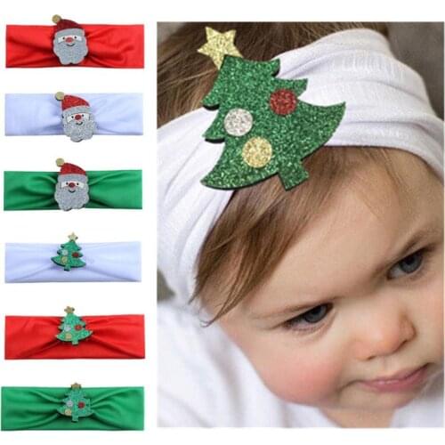 1pc Children Headband Girl Headband Christmas Tree Santa Headdress Hair Headband Accessories Hot Sale Cute Fashion Headband