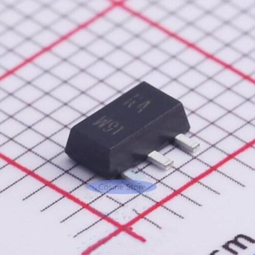 10 Pcs New and Original Transistors Mosfet 200V 0.4A BSS87,115 SOT-89