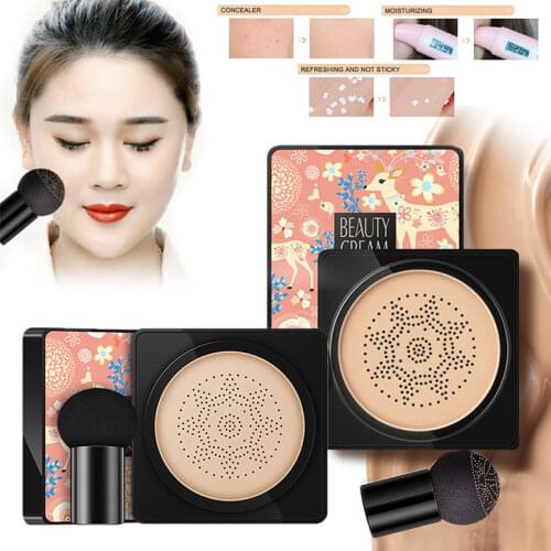 20g Air Cushion Mushroom Sponge Head CC Concealer Moisturizing Makeup BB Cream Facial Makeup Makeup Tools for Female