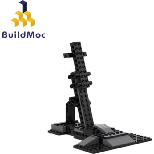 Buildmoc Movie Star Plan Stand for Slave 6209 8097 69PCS Bricks MOC Model Building Blocks Toys for Children DIY Toy Kids Gifts