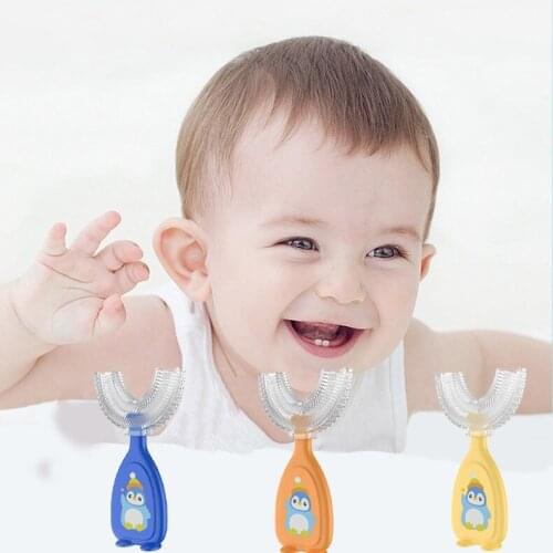 2-12Y Baby toothbrush childrens teeth oral care cleaning brush soft Silicone teethers baby toothbrush new born baby items
