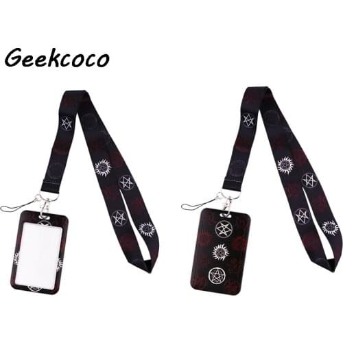 J2475 Fashion Moive Necklack Lanyard Key Gym Strap Multifunction Mobile Phone Decoration With Card Holder Cover For Fans