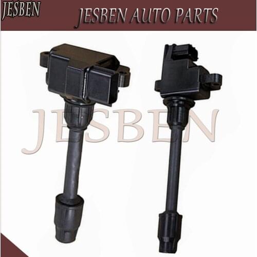 JESBEN 2X Front & Rear Ignition Coil Fit For Nissan Maxima QX Infiniti I30 VQ20DE VQ30DE NO# 22448-31U01 22448-31U06 22448-31U11