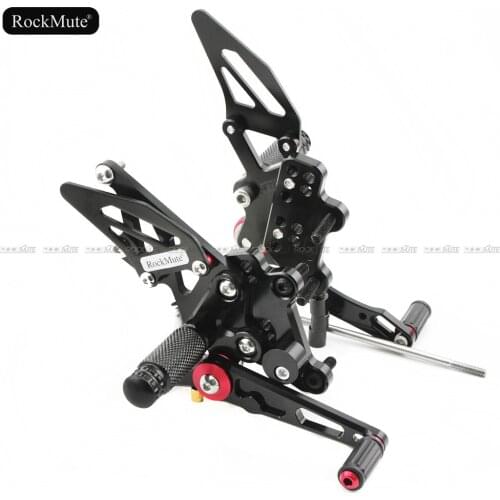 Motorcycle Rearsets For Kawasaki Ninja 300/EX300 Z300 2013-2017 Adjustable Footrest Shift Lever Brake Pedal Foot Pegs Rear Set