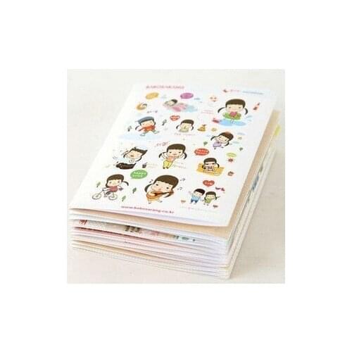 1set/lot New Kawaii girl Sticker Set Multifunction Deco Note Decoration Sticker
